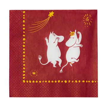 Festive Moments Moomin Paper Napkin 33x33 cm - 20-pack - Moomin Arabia