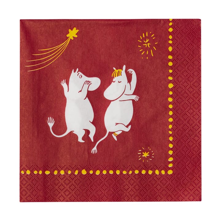 Festive Moments Moomin Paper Napkin 33x33 cm, 20-pack arabia moomin,moomin arabia