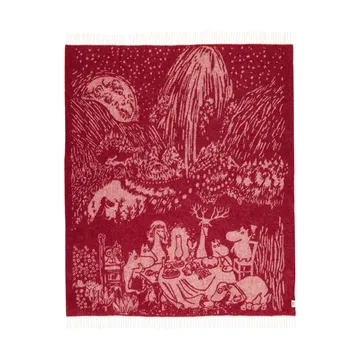Festive Moments Moomin Wool Throw - 130x170 cm - Moomin Arabia