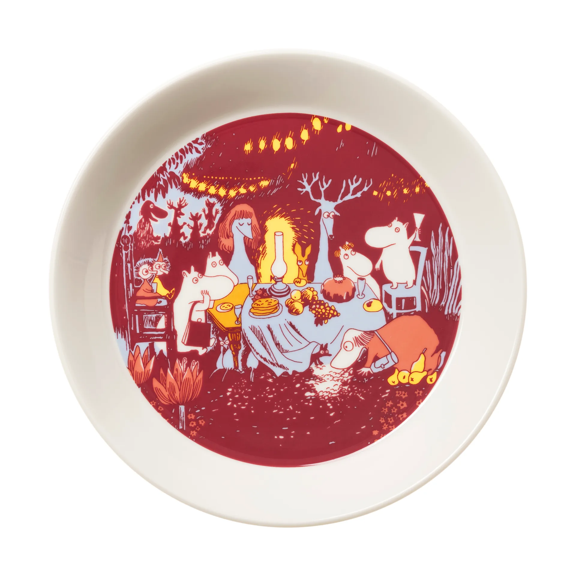 Festive Moments Mumin plate, Ø19.5 cm Moomin Arabia