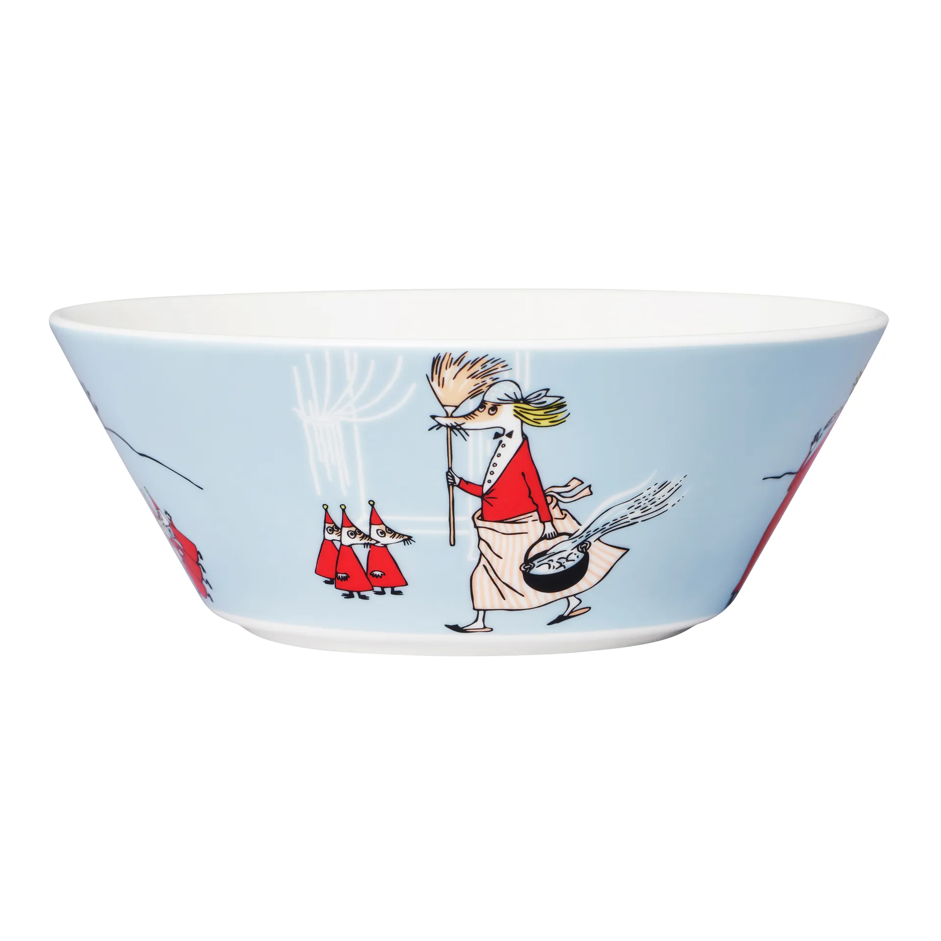 Fillyjonk Moomin bowl, grey arabia moomin,moomin arabia