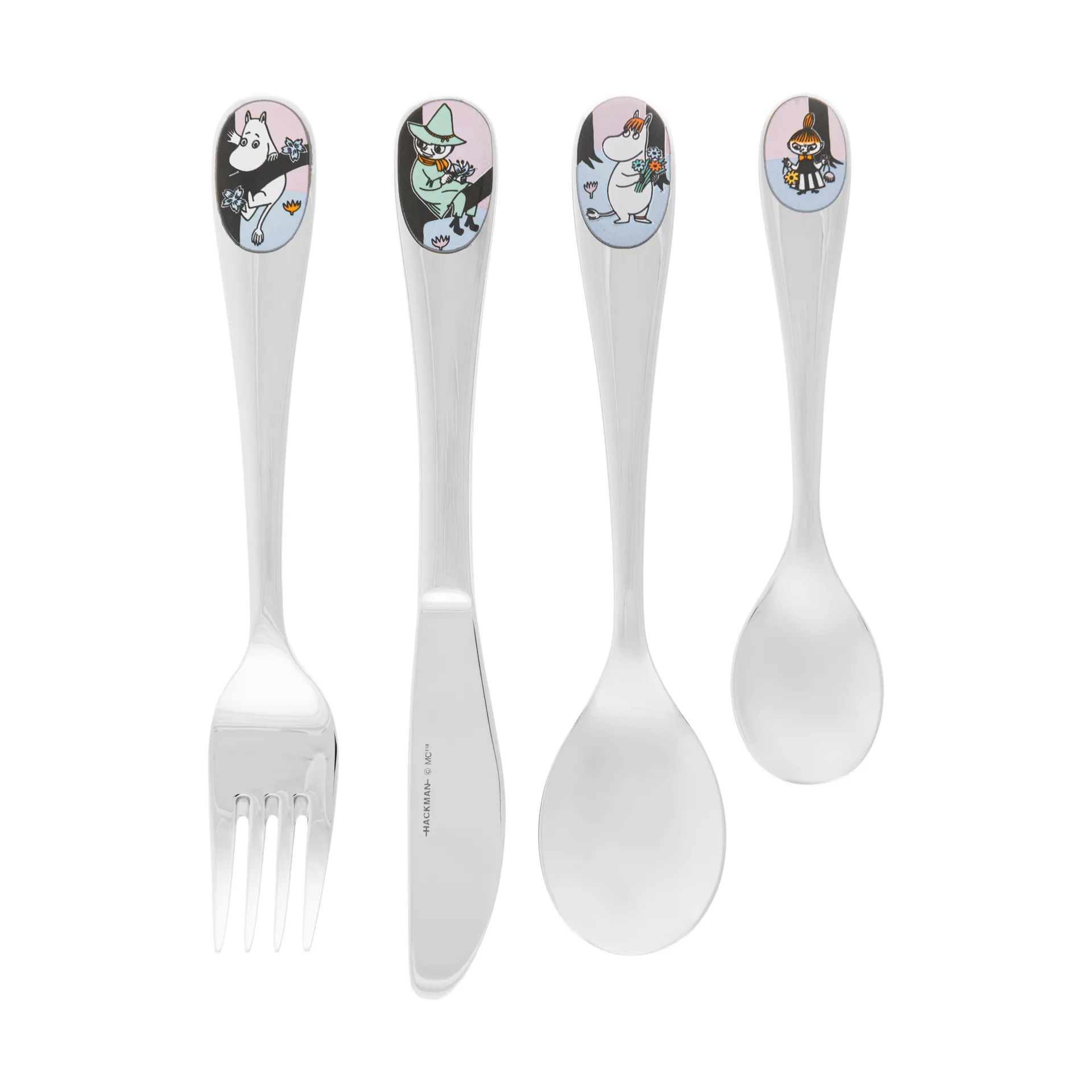 Friends forever cutlery set children 4-piece, Multi arabia moomin,moomin arabia