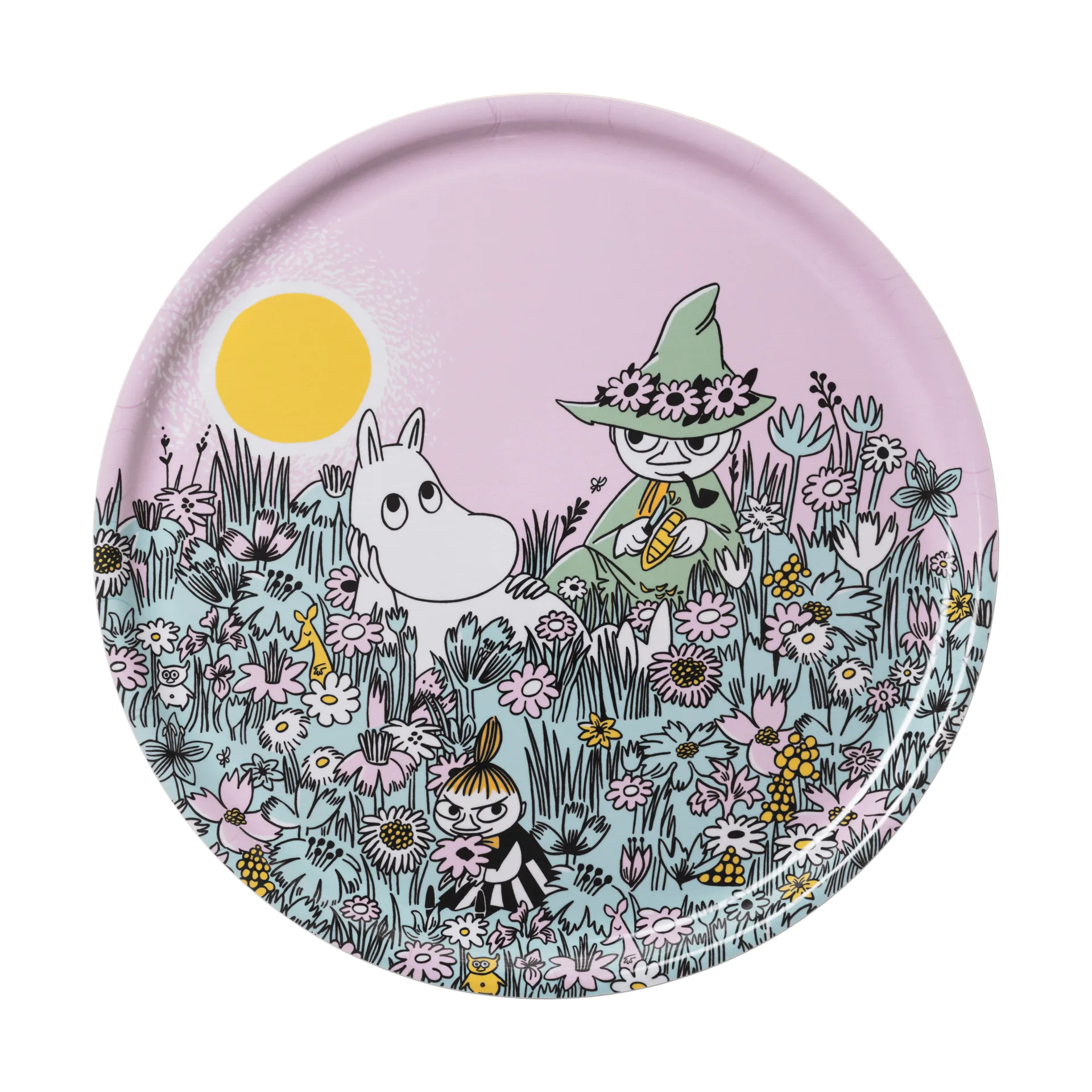 Friends forever Moomin tray, Ø35 cm Moomin Arabia