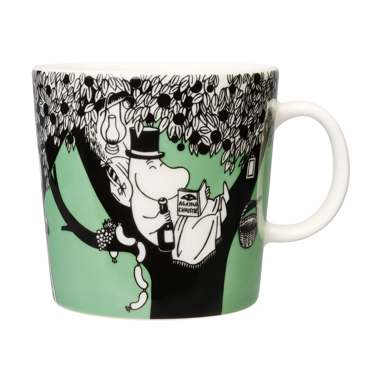 Moomin Arabia Green Moomin mug special 40 cl | Scandinavian Design | Moomin mugs | Green