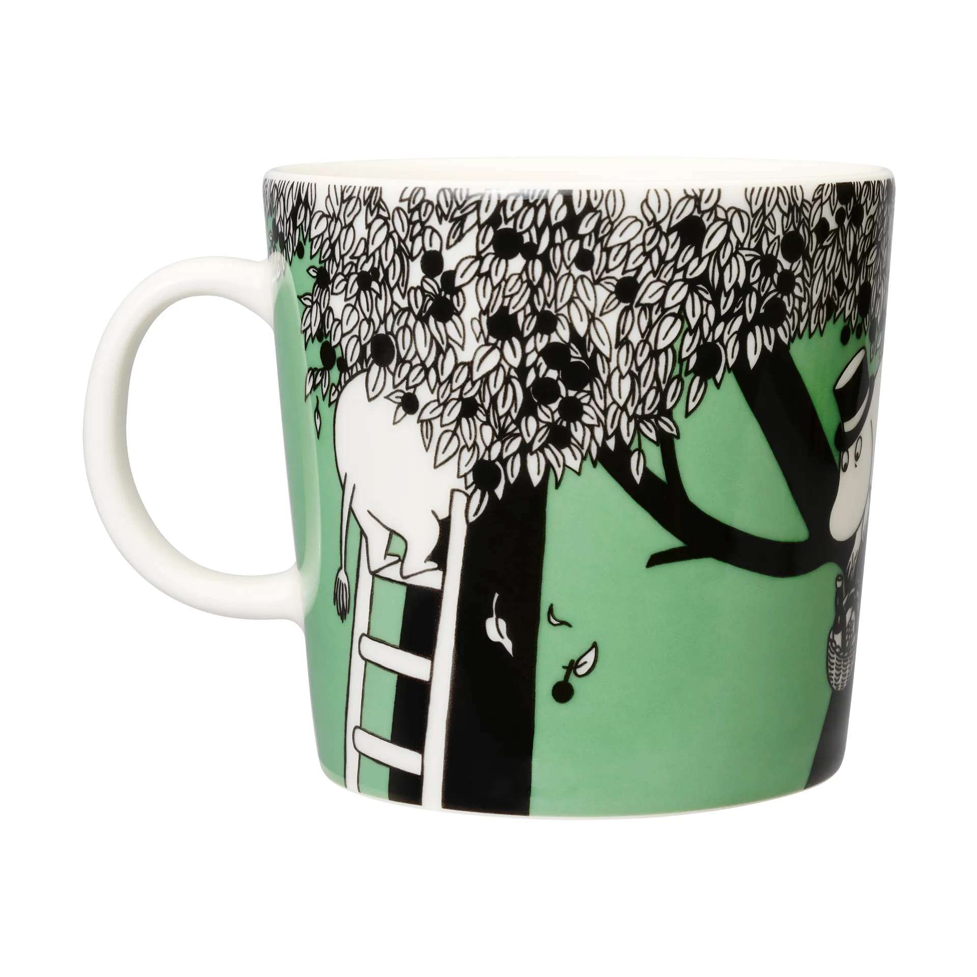 Green Moomin mug special, 40 cl arabia moomin,moomin arabia