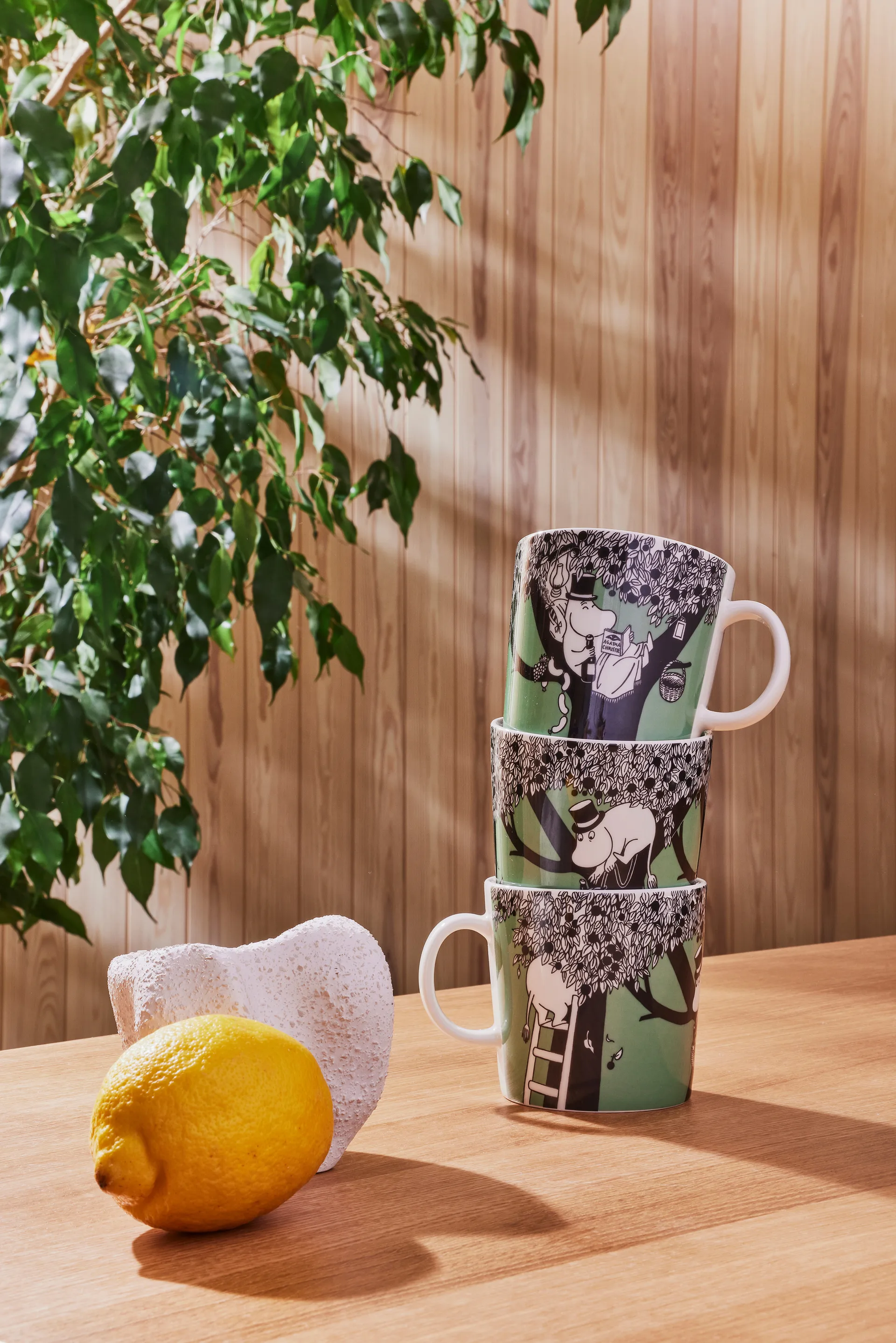 Green Moomin mug special, 40 cl arabia moomin,moomin arabia