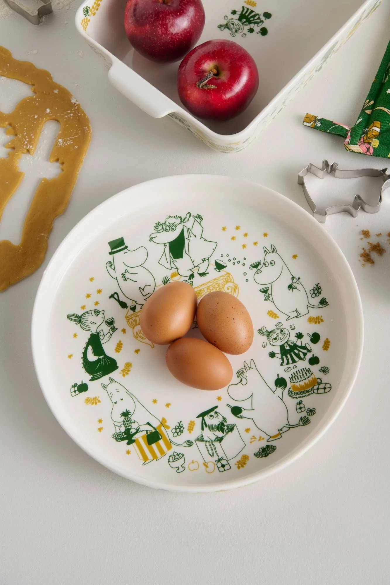 Kärleksgåva Mumin pie dish, Ø28 cm Moomin Arabia
