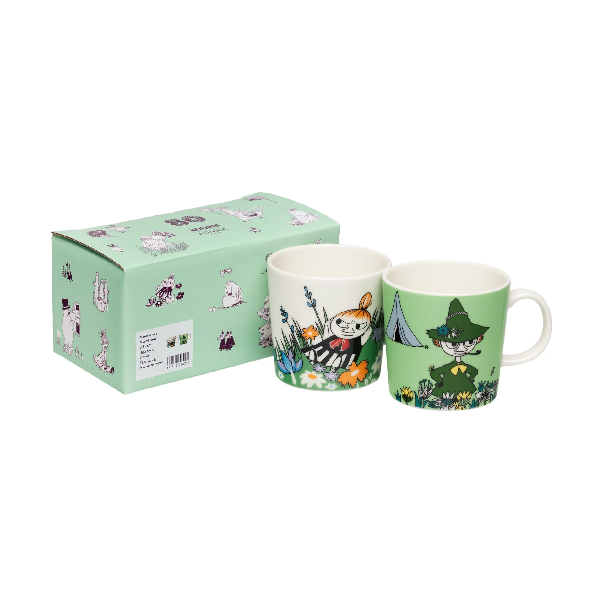 Lilla My & Snusmumriken Moomin mug 2 pieces, 30 cl arabia moomin,moomin arabia