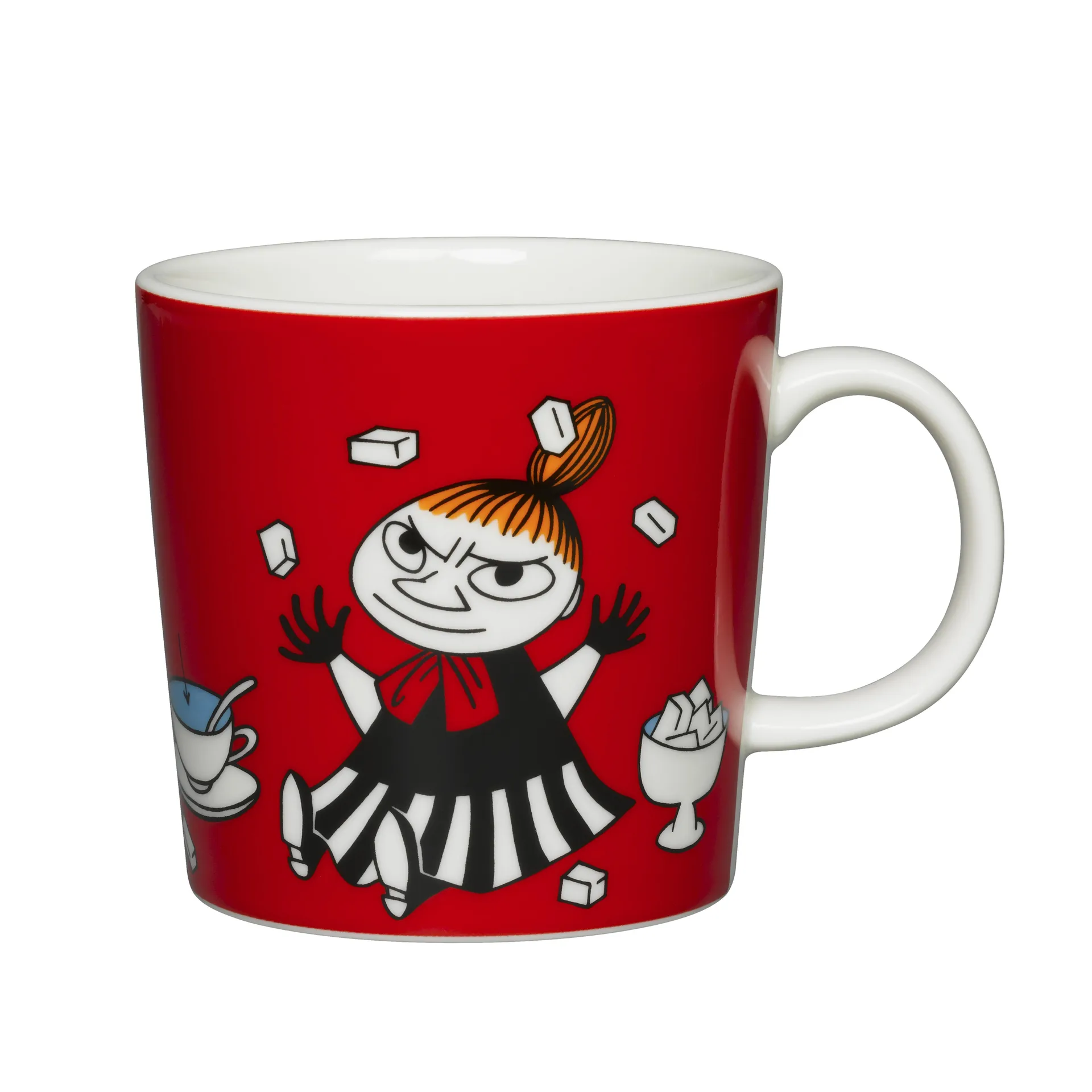 Little My Moomin mug, red arabia moomin,moomin arabia