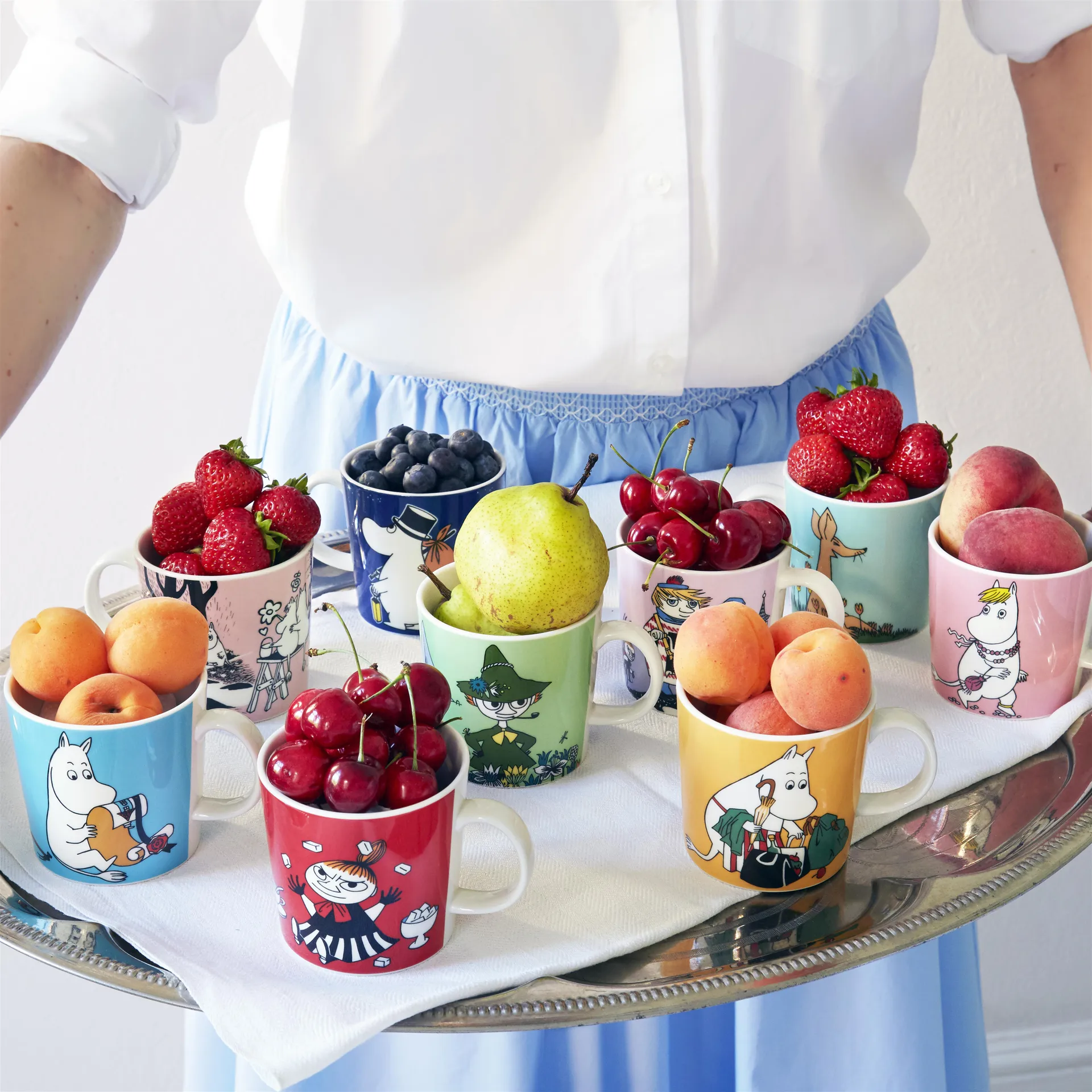 Little My Moomin mug, red arabia moomin,moomin arabia