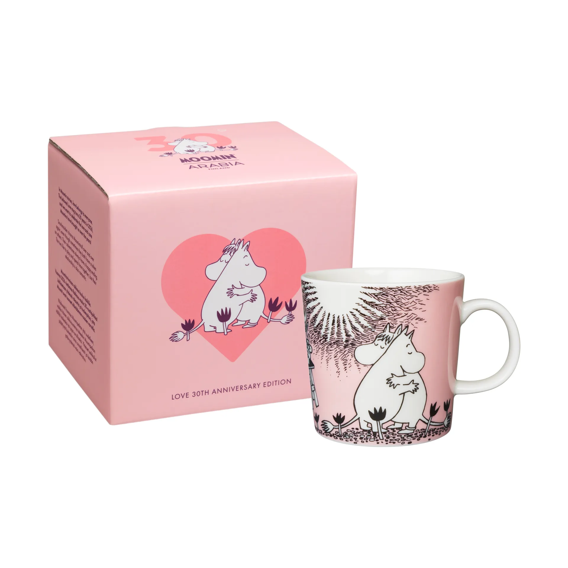 Love 30 Years Moomin Mug Gift Box, 30 cl Moomin Arabia