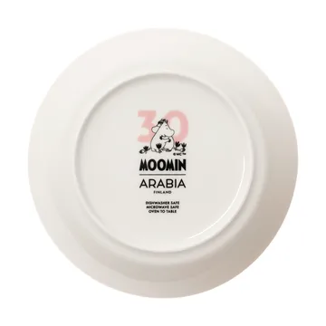 Love 30 Years Moomin Saucer Limited Edition - Ø15 cm - Moomin Arabia