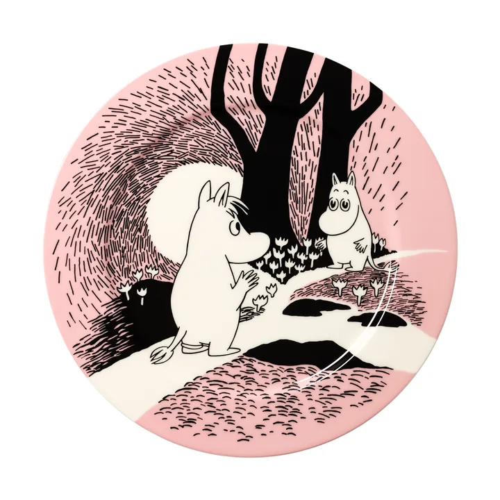 Love 30 years Moomin serving plate Limited Edition - Ø30 cm - Moomin Arabia
