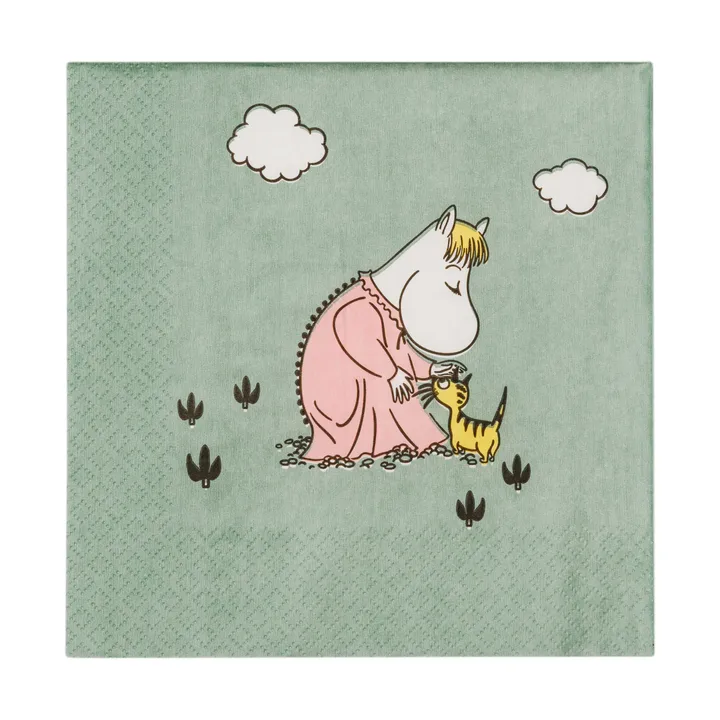 Loving Care Moomin paper napkin 33x33 cm - 20-pack - Moomin Arabia