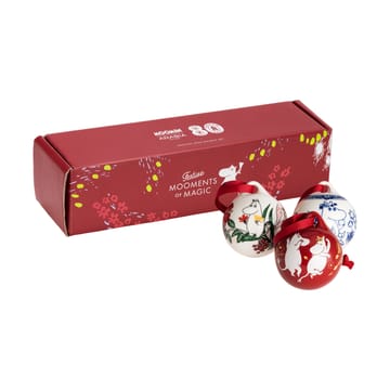 Moomin annual ball Ø5 cm 3 pieces - 2025 - arabia moomin,moomin arabia