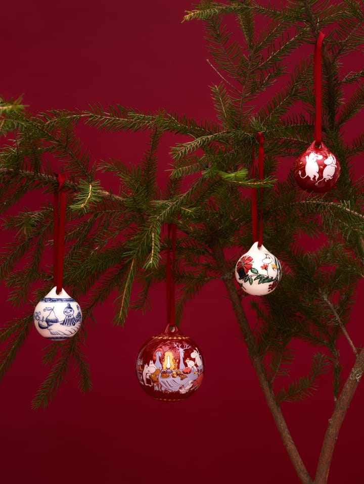 Moomin annual ball Ø8 cm, 2025, Festive moments arabia moomin,moomin arabia
