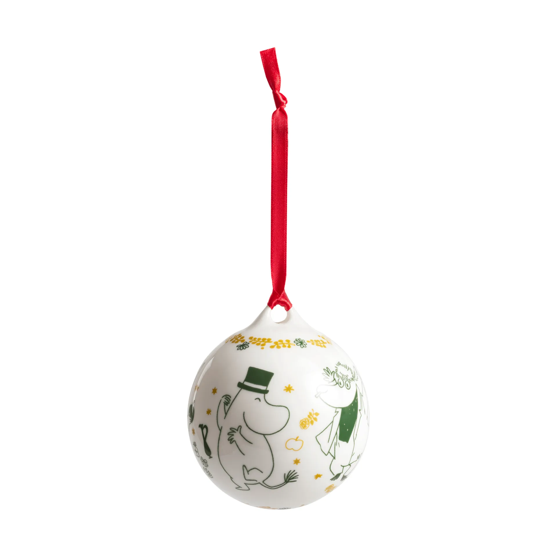 Moomin annual ball Ø8 cm, 2026, Love gift Moomin Arabia