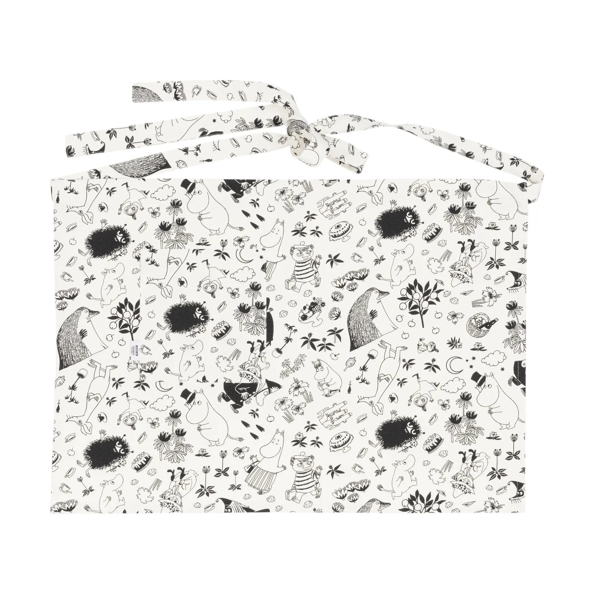 Moomin apron 37x47 cm, Off-white arabia moomin,moomin arabia