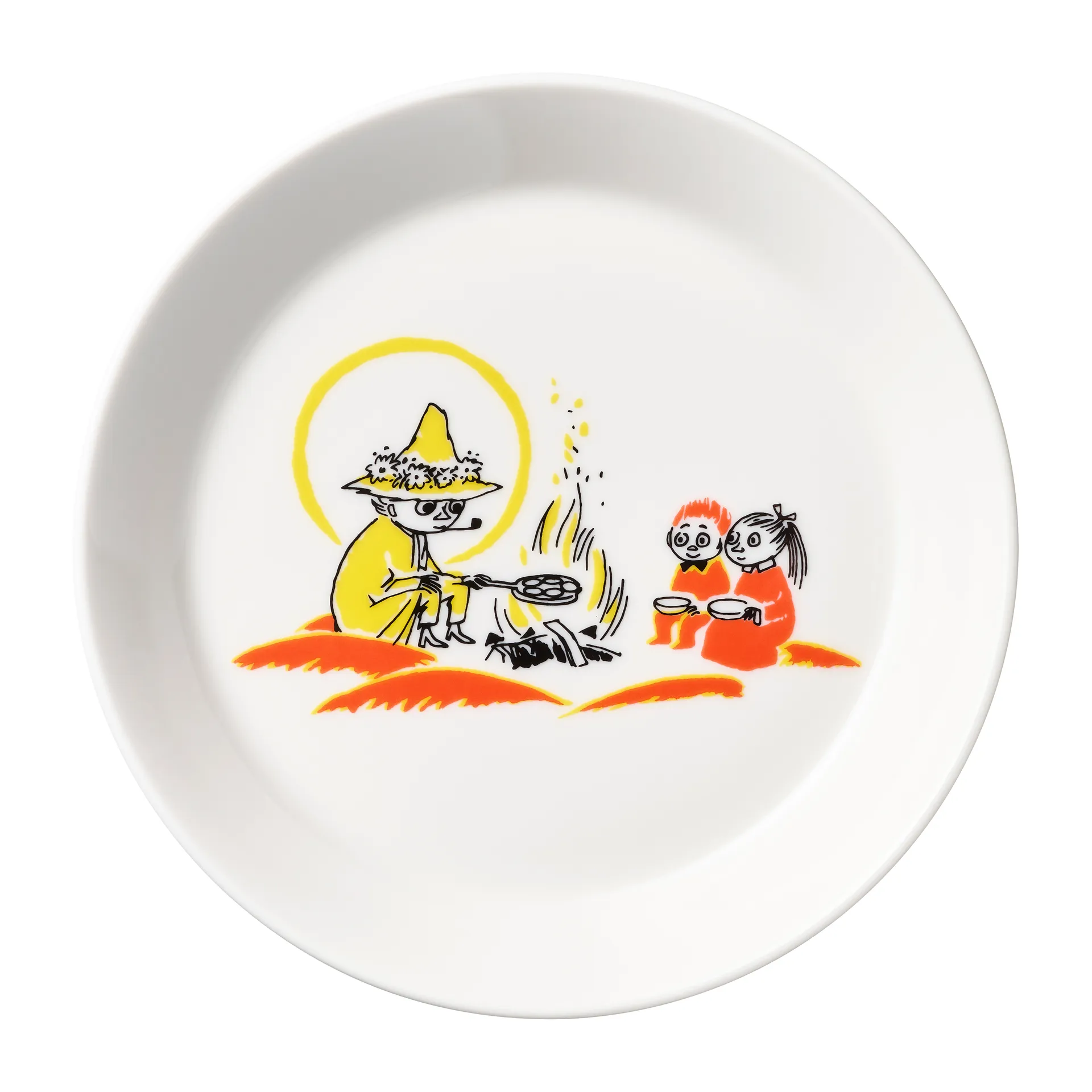 Moomin Arabia x Red Cross Moomin plate ABC Snufkin, Ø19 cm arabia moomin,moomin arabia