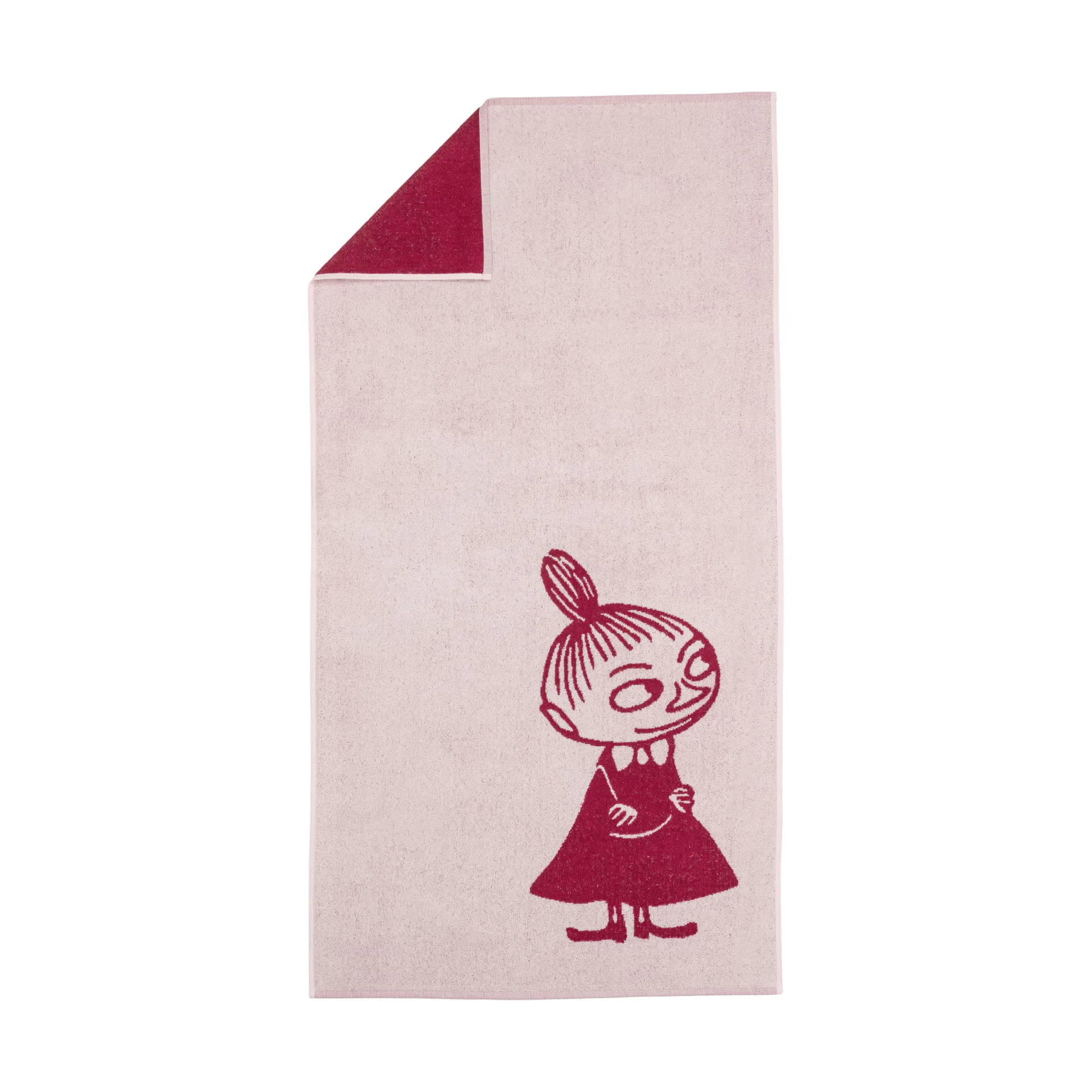 Moomin bath towel 70x140 cm, Little My pink arabia moomin,moomin arabia