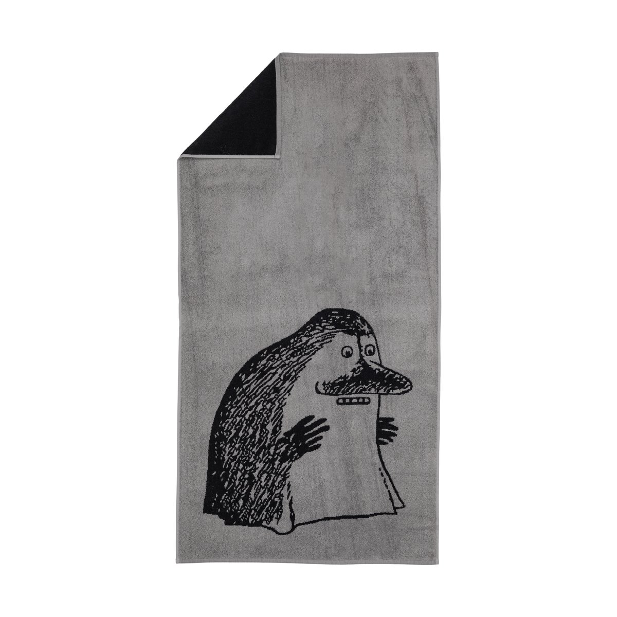 Moomin Arabia Moomin bath towel 70x140 cm Mårran grey