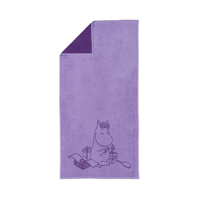 Moomin Arabia Moomin bath towel 70x140 cm Snork maiden - violet