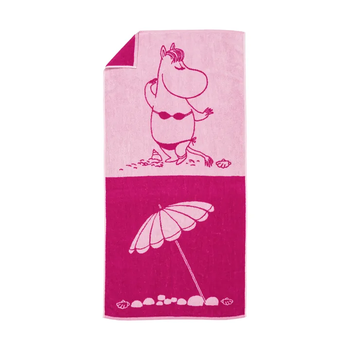 Moomin bath towel 70x140 cm - Snorkmaiden pink - Moomin Arabia