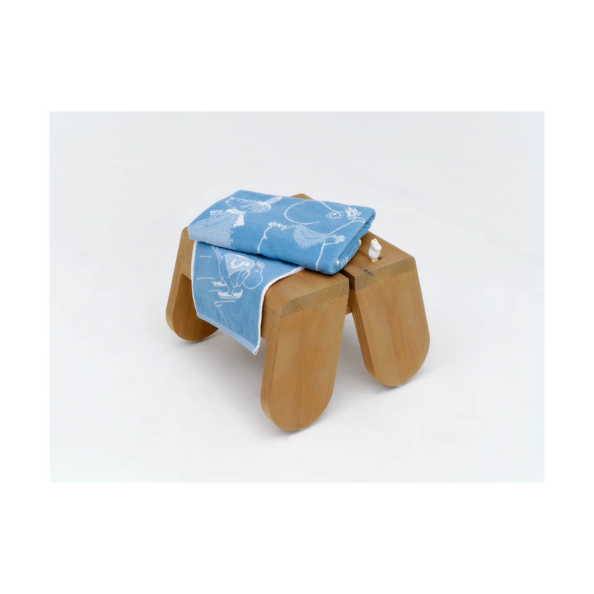 Moomin bath towel Ski jumping, 70x140 cm arabia moomin,moomin arabia