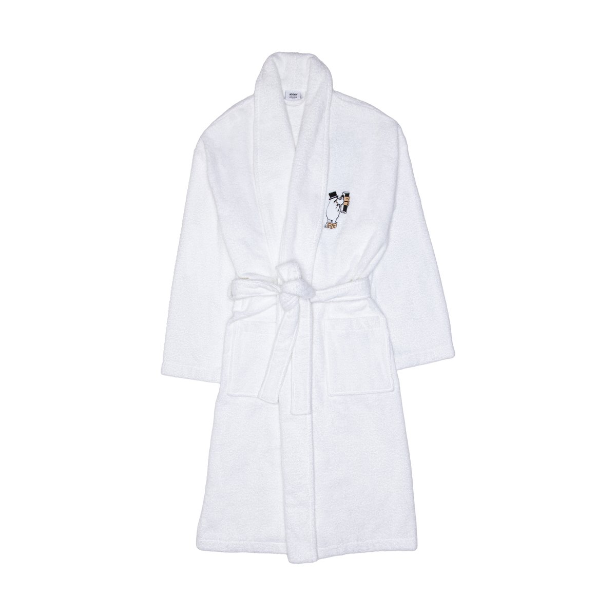 Moomin Arabia Moomin bathrobe Moominpappa, S/M | Scandinavian Design | Dressing gowns & bath robes | White