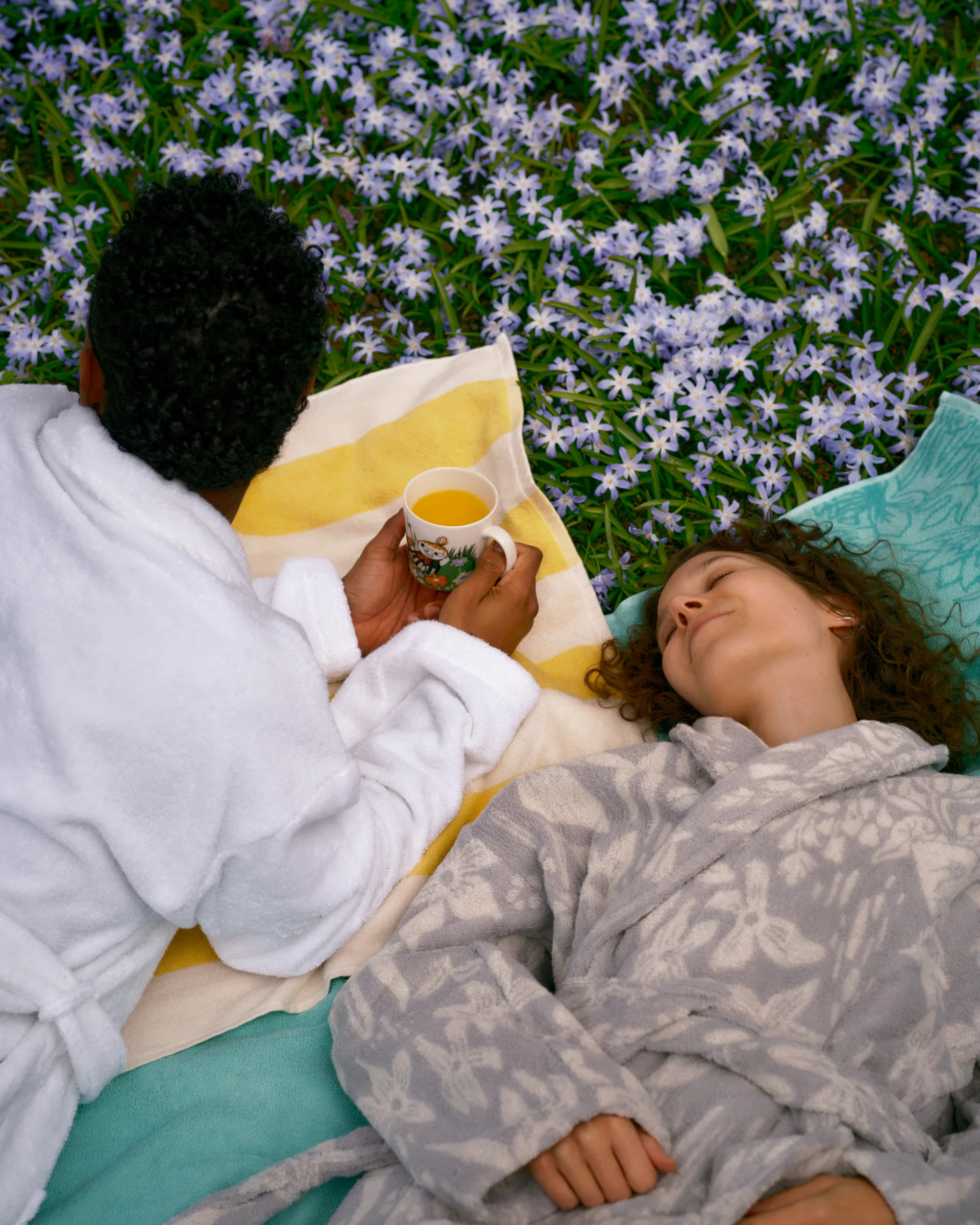 Moomin bathrobe, Moominpappa, S/M arabia moomin,moomin arabia