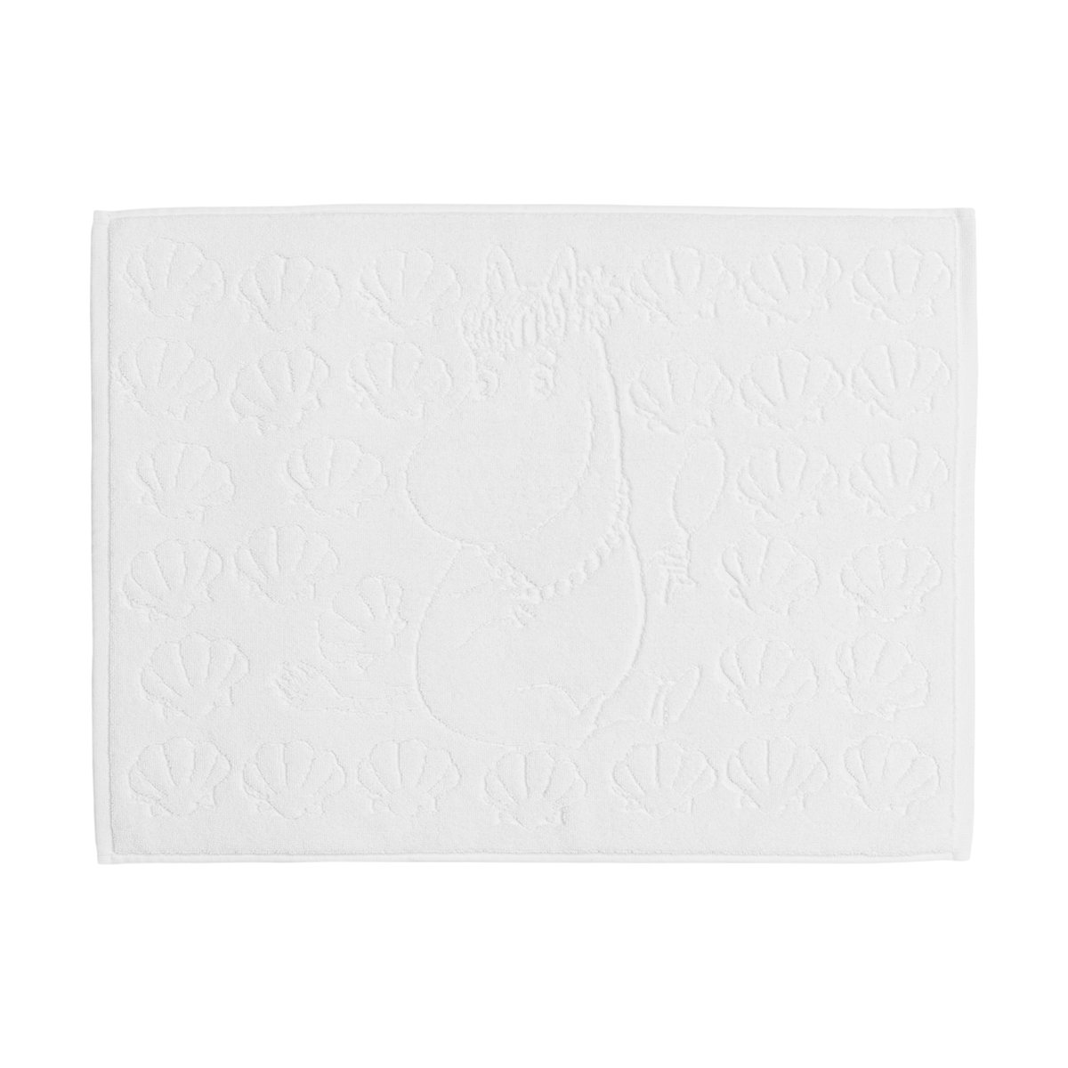 Moomin Arabia Moomin bathroom mat 50x70 cm Shell white
