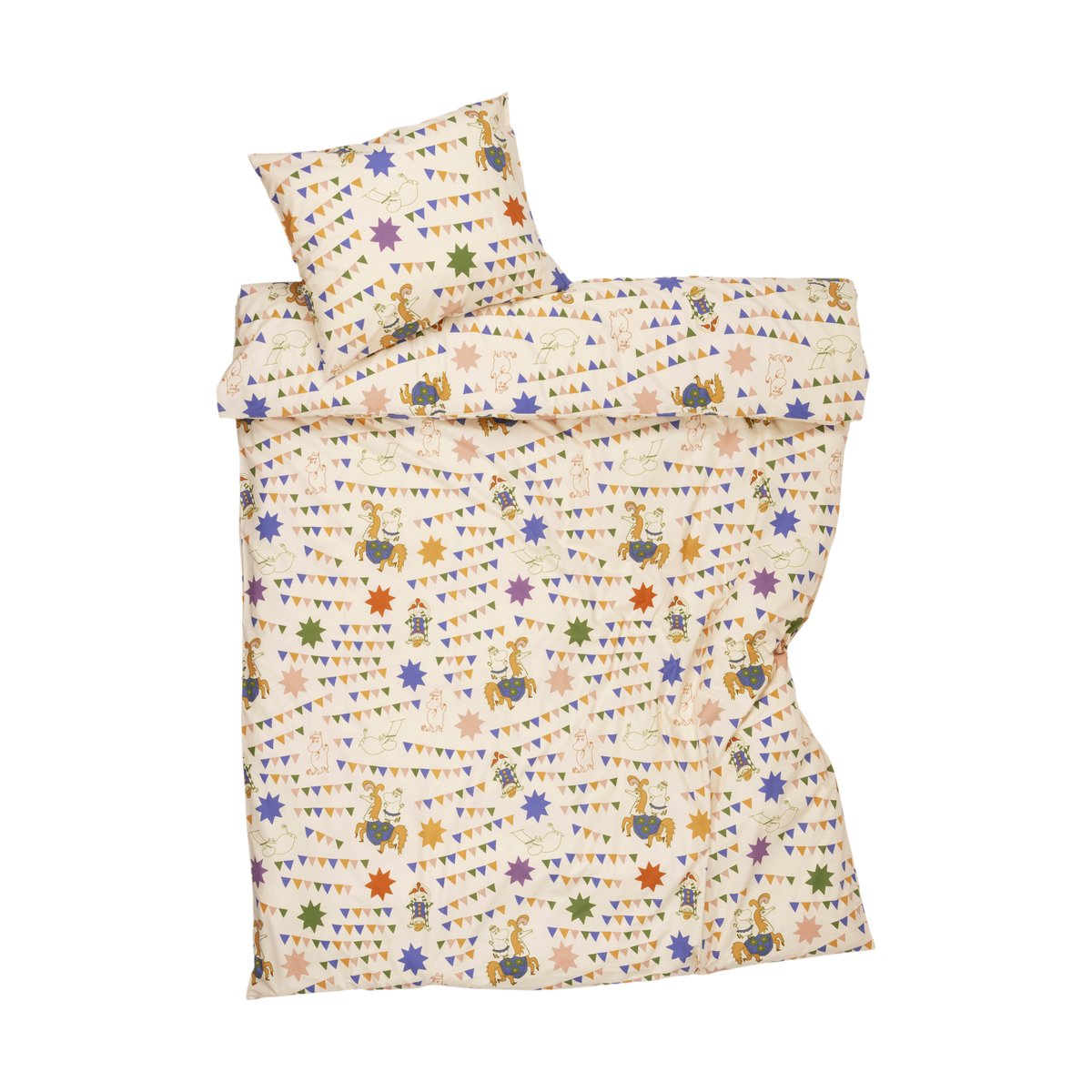 Moomin Arabia Moomin bed set 150x210 cm Circus | Scandinavian Design | Bed sets | Multi