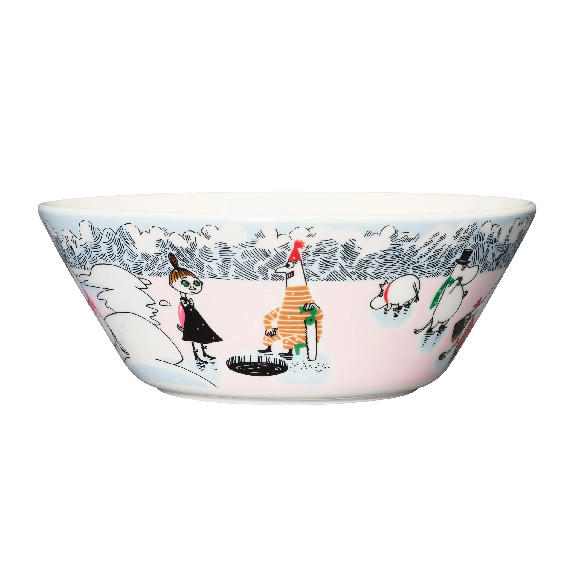 Moomin bowl 15cm Winter wonders, Ø15 cm arabia moomin,moomin arabia