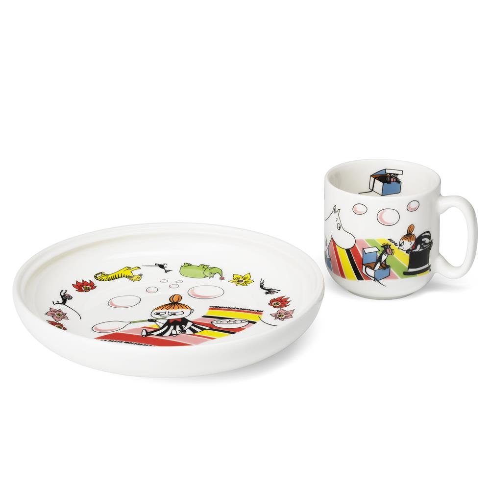 Moomin Arabia Moomin children's dinnerware Little My