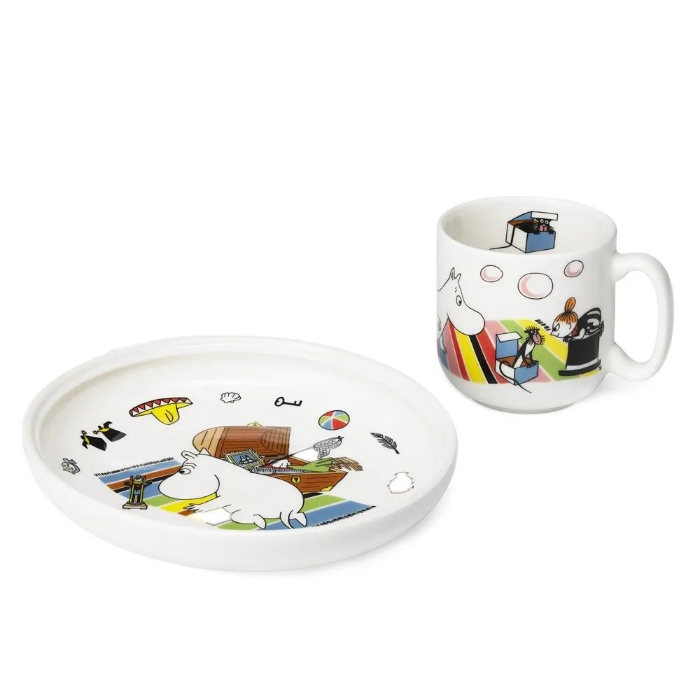 Moomin Arabia Moomin children's dinnerware Moomintroll