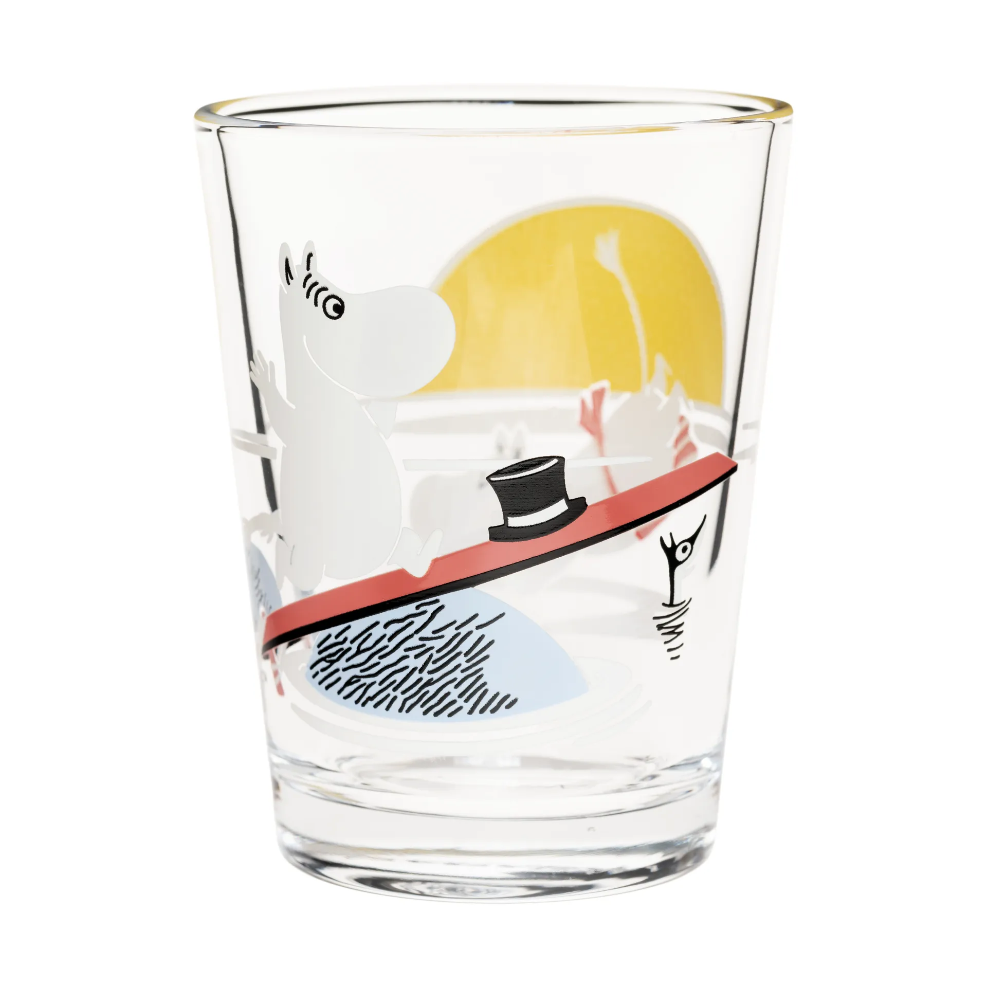 Moomin glass 22 cl, Evening Dip arabia moomin,moomin arabia