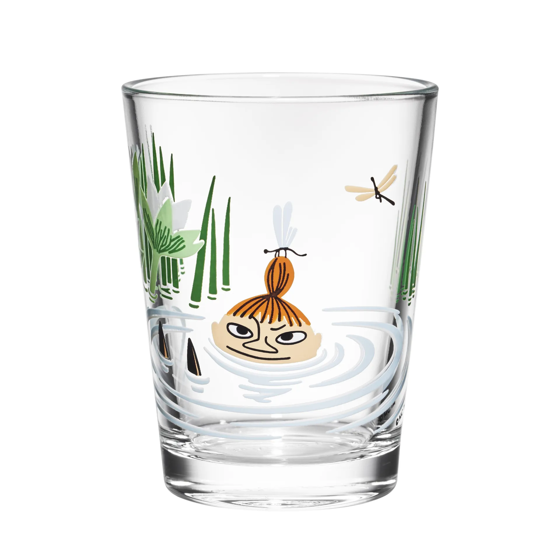 Moomin glass 22 cl, Little My arabia moomin,moomin arabia