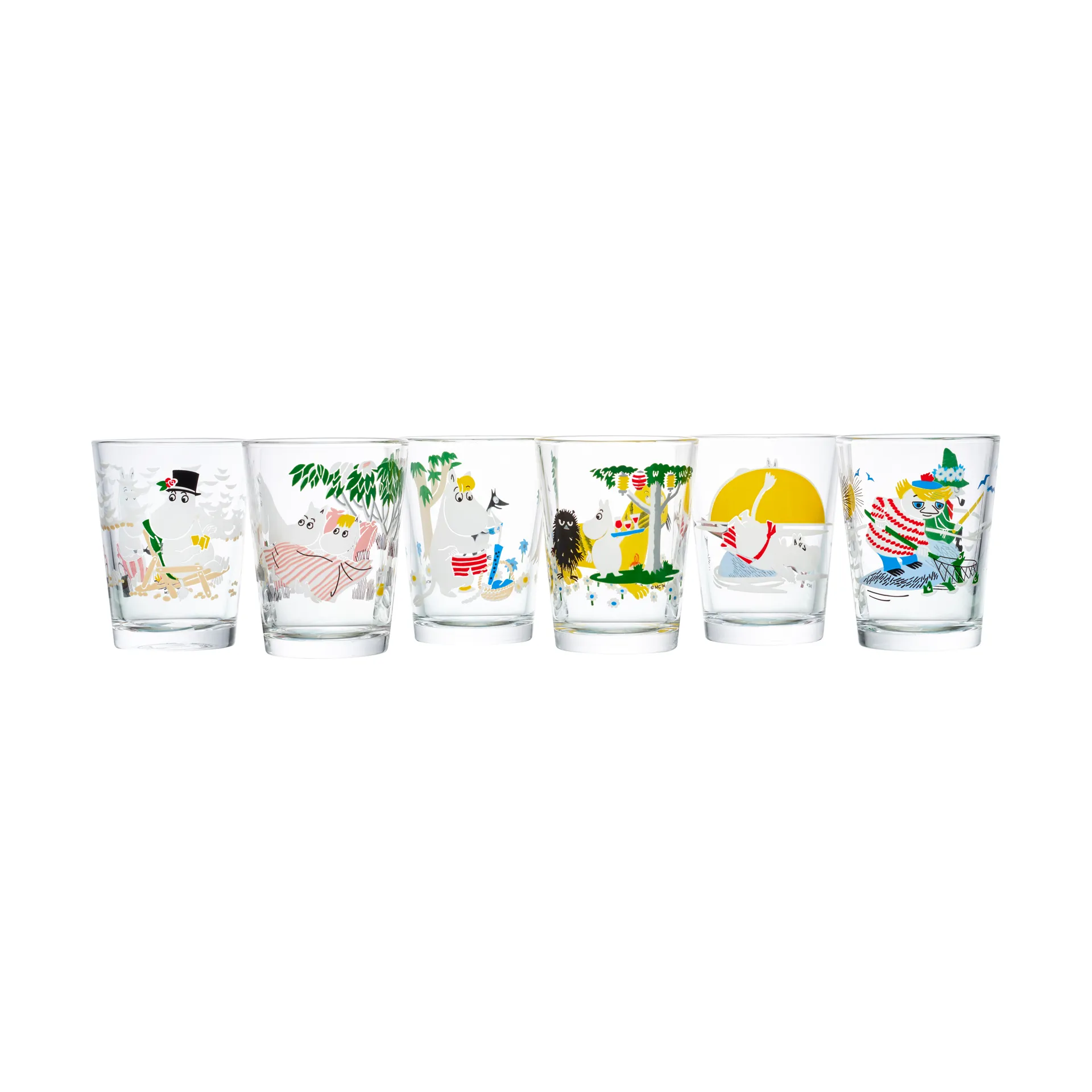 Moomin glass 22 cl, We're going on vacation arabia moomin,moomin arabia