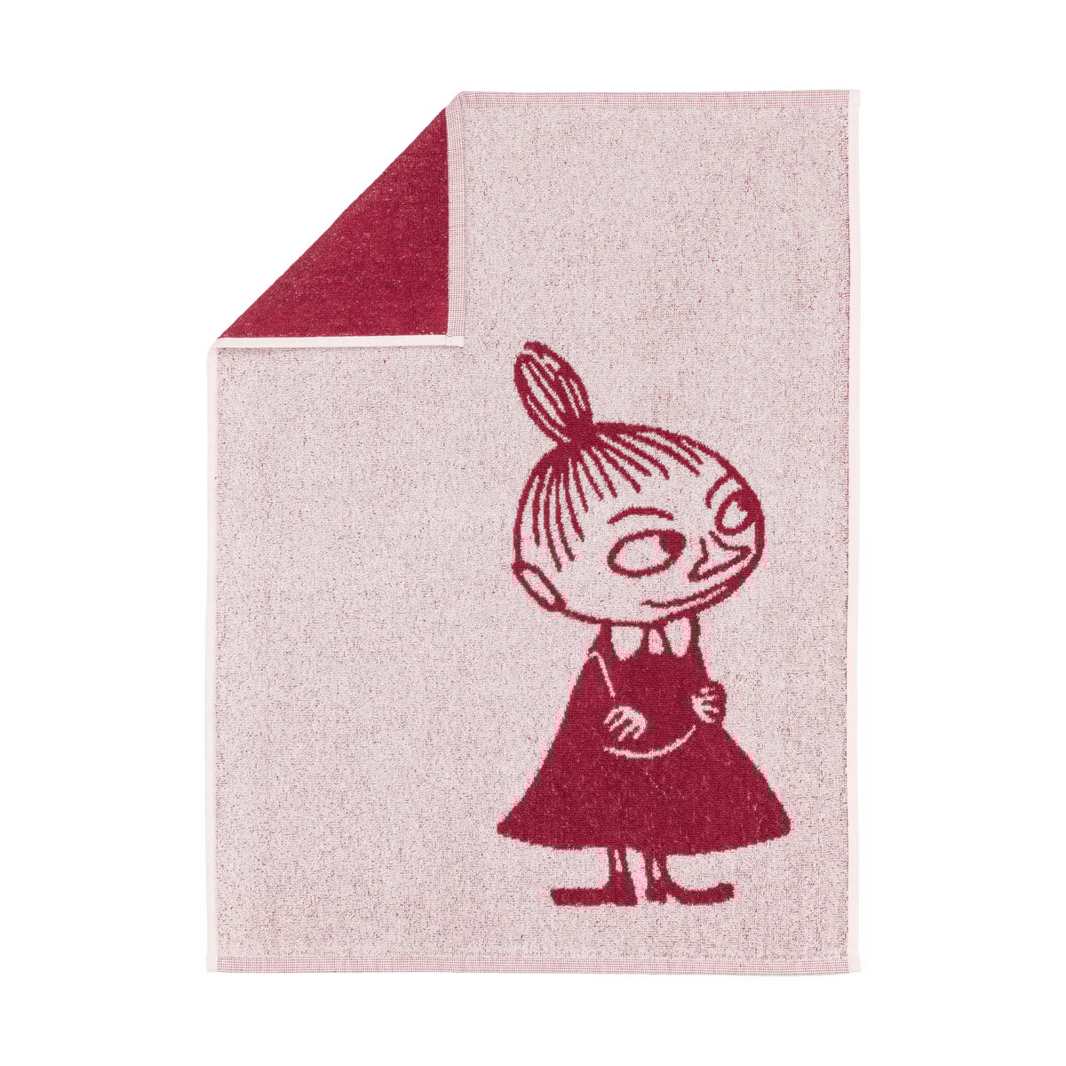 Moomin Arabia Moomin hand towel 50x70 cm Little My pink