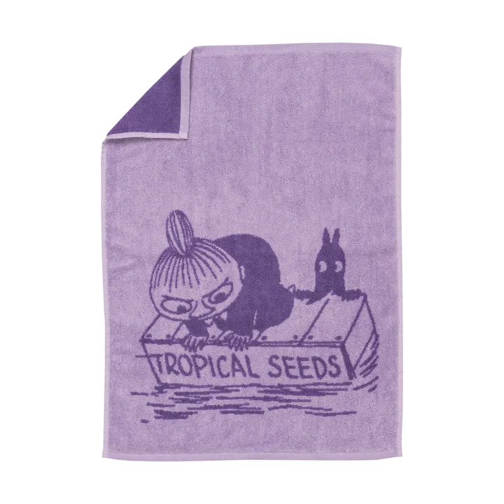 Moomin hand towel 50x70 cm - Little My purple - Moomin Arabia