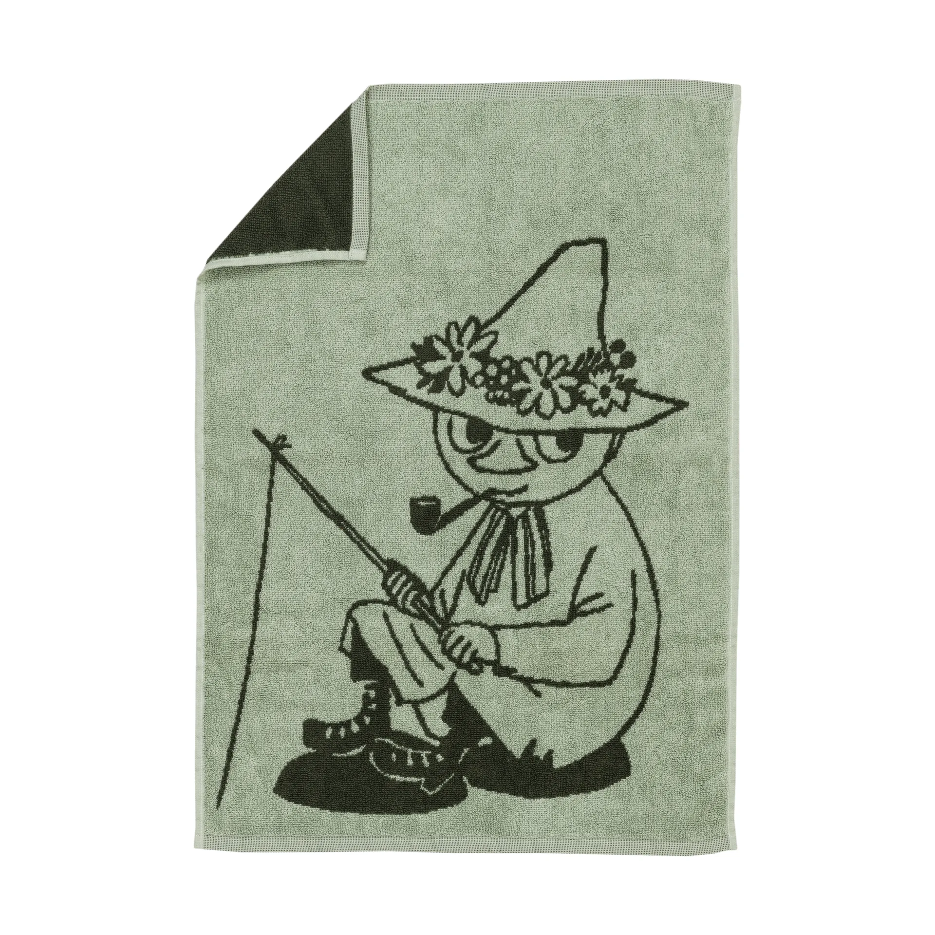 Moomin hand towel 50x70 cm, The Moomin green Moomin Arabia