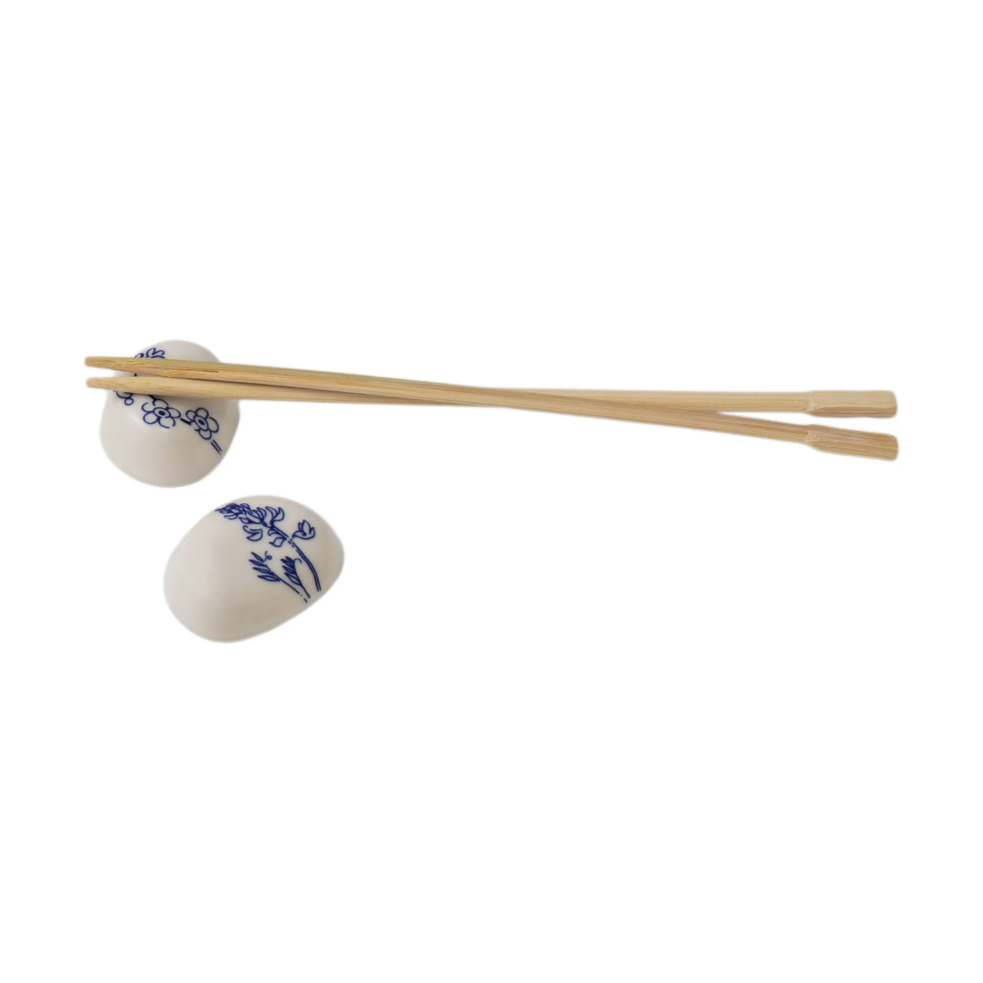 Moomin Haru chopstick rests 2-pack, Blue-white arabia moomin,moomin arabia
