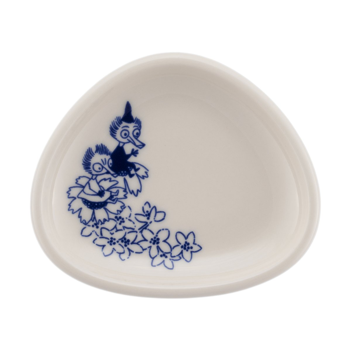 Moomin Arabia Moomin Haru dipping bowl mini Blue-white