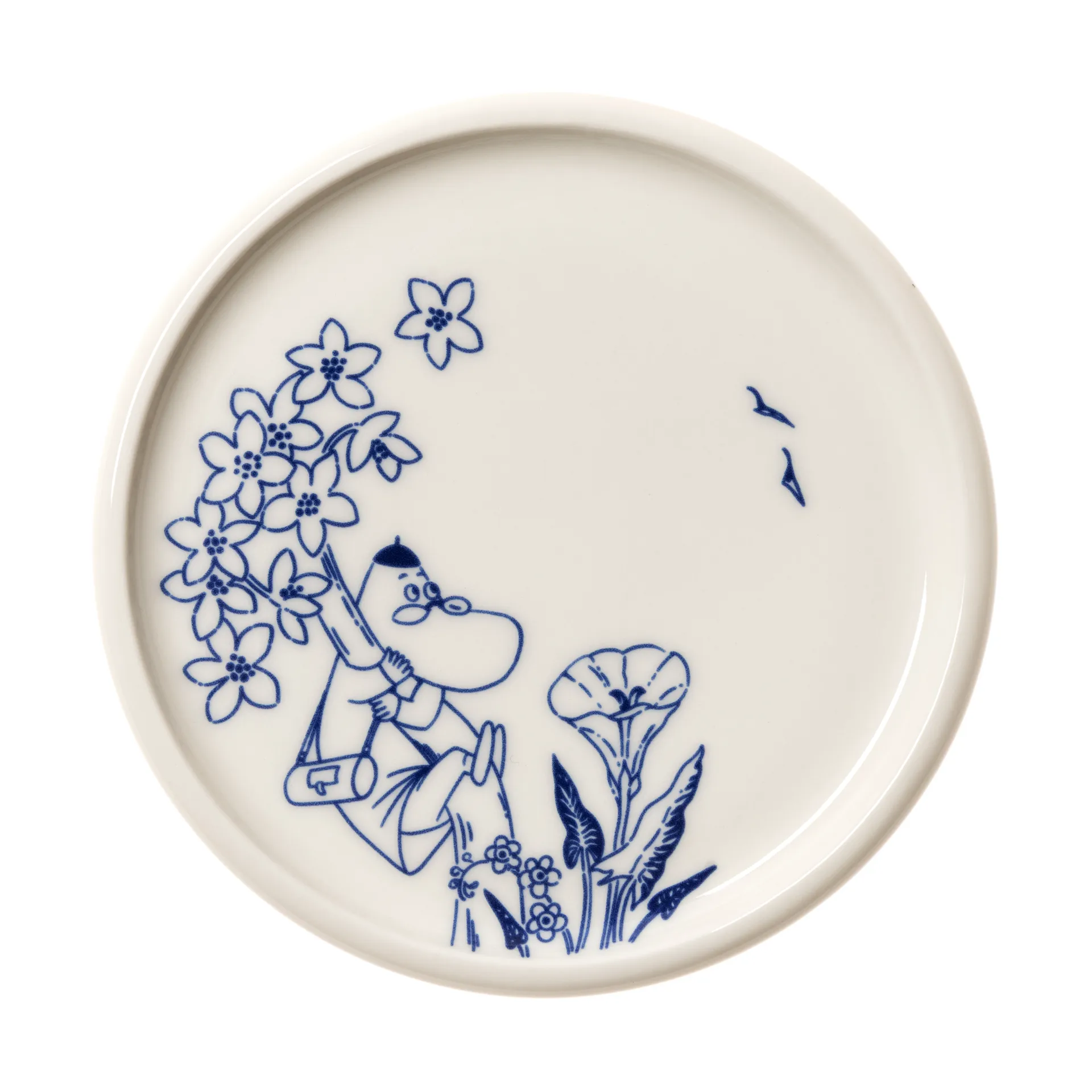 Moomin Haru mini plate 12 cm, The Hemulen Moomin Arabia