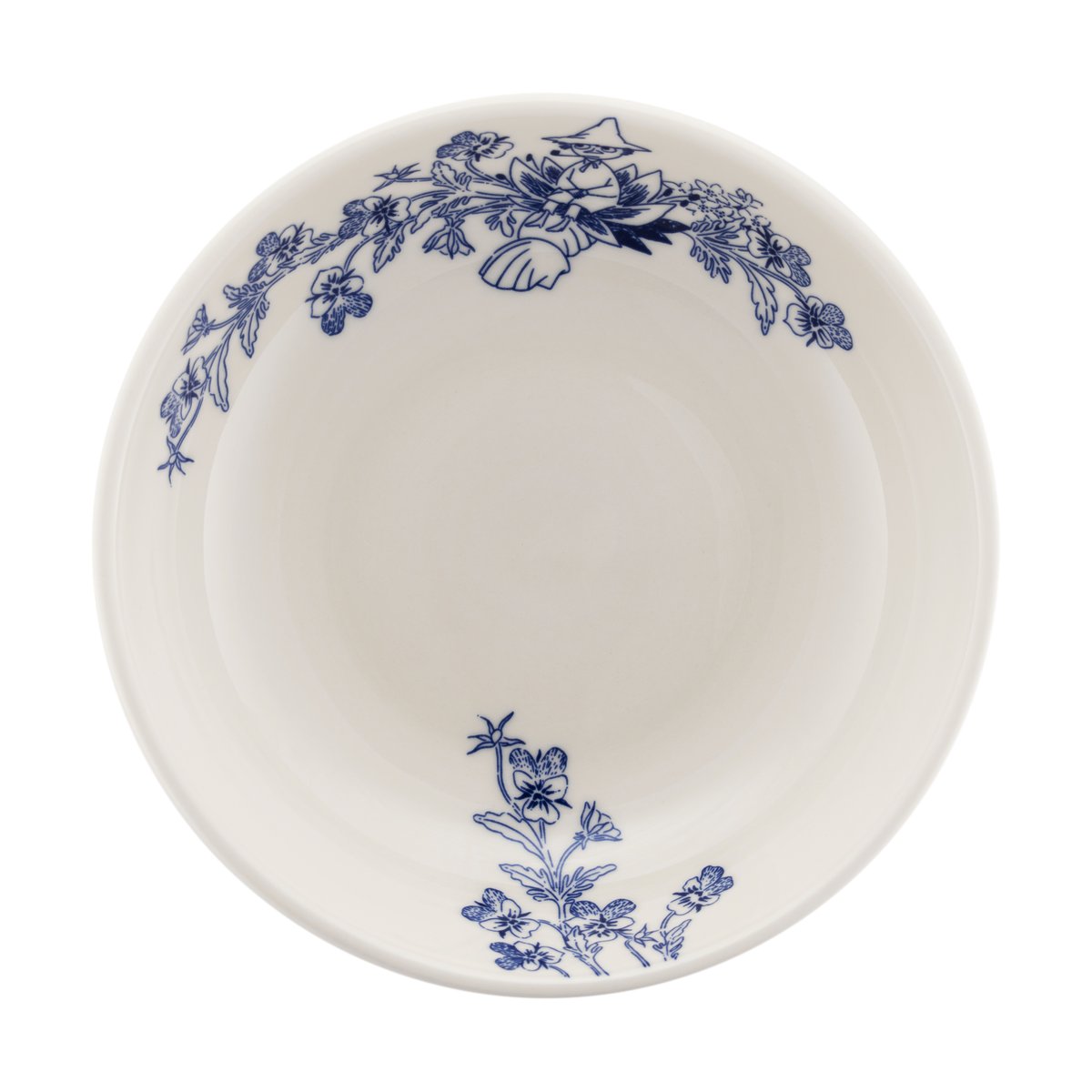Moomin Arabia Moomin Haru pasta plate o21 cm Blue-white