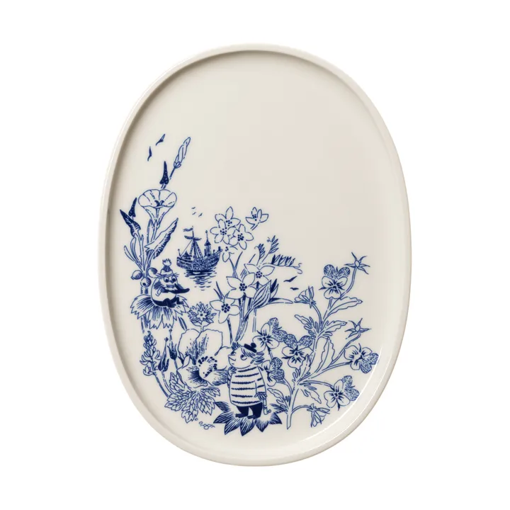 Moomin Haru serving plate - Too-ticki, 17 cm - Moomin Arabia