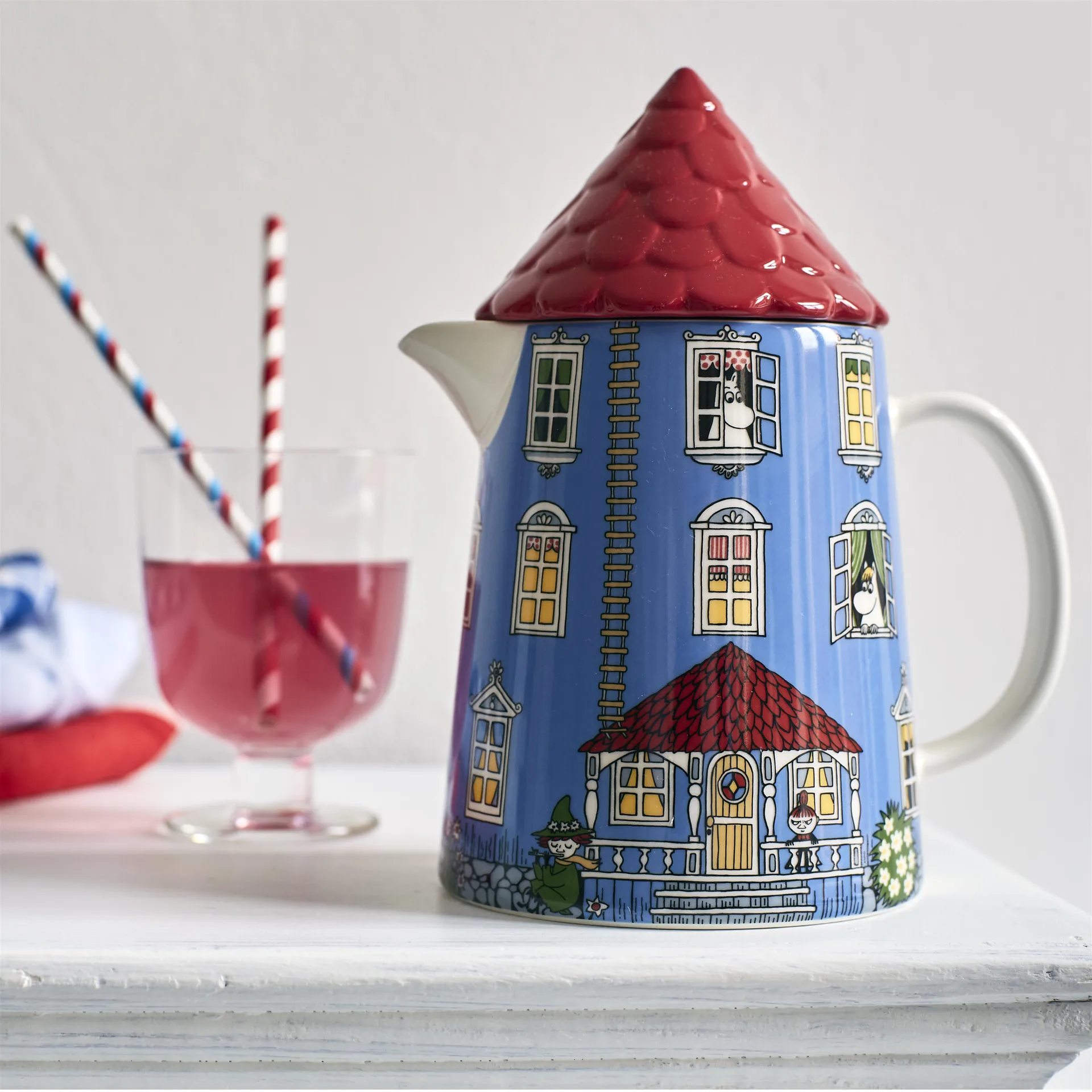Moomin house jug, 1 l arabia moomin,moomin arabia