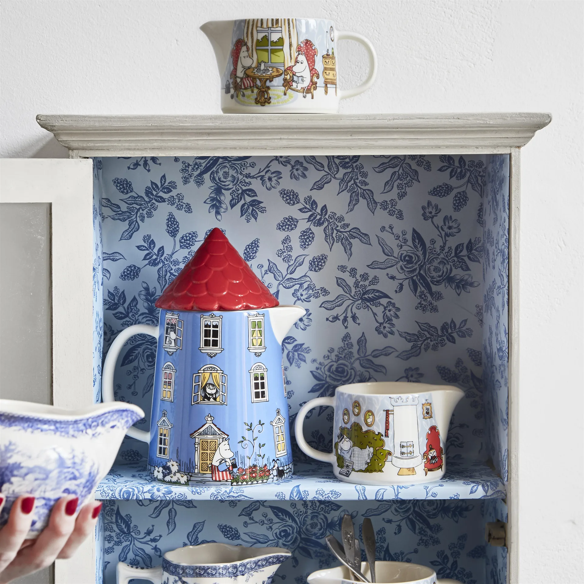 Moomin house jug, 1 l arabia moomin,moomin arabia