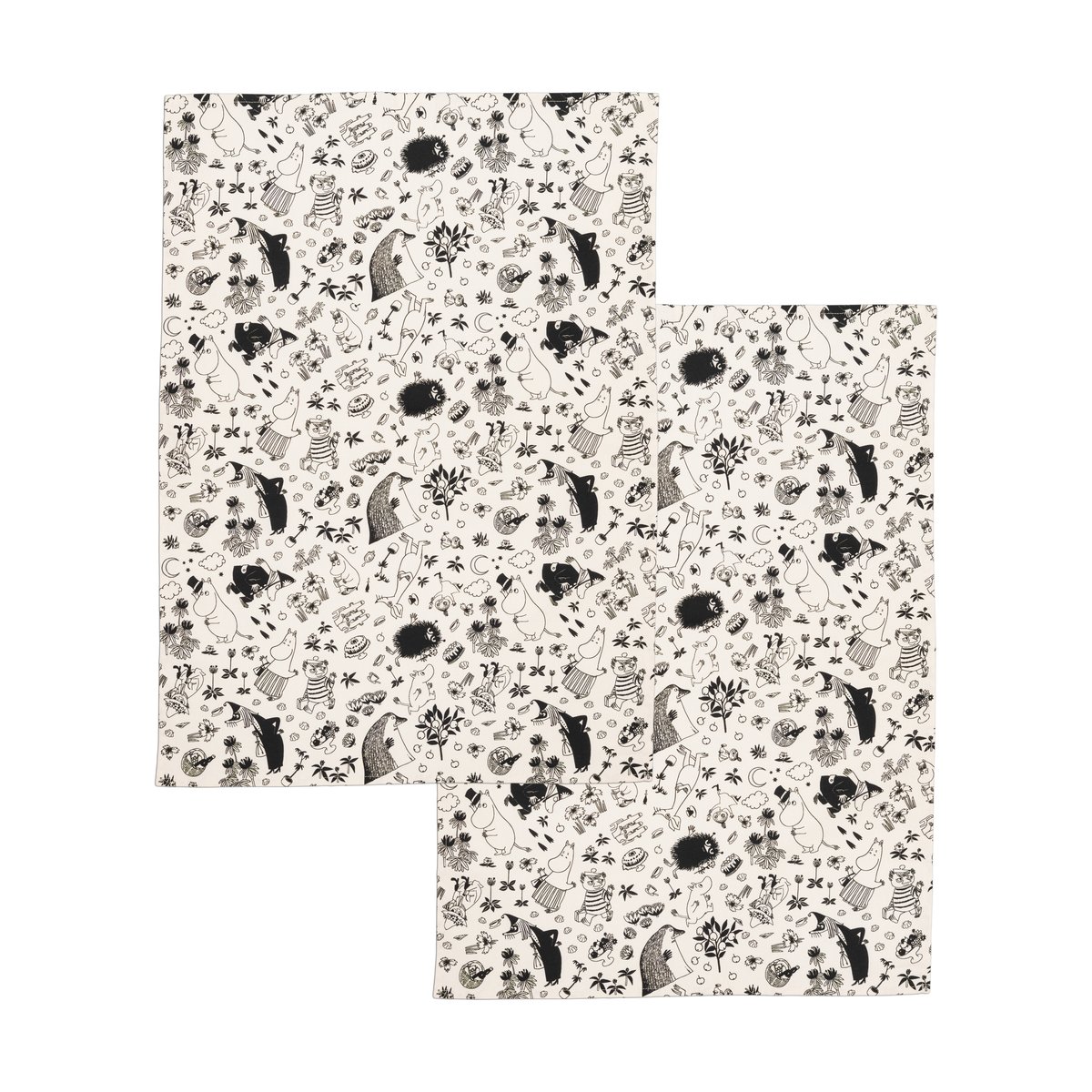 Moomin Arabia Moomin kitchen towel 50x70 cm 2-pack Off-white