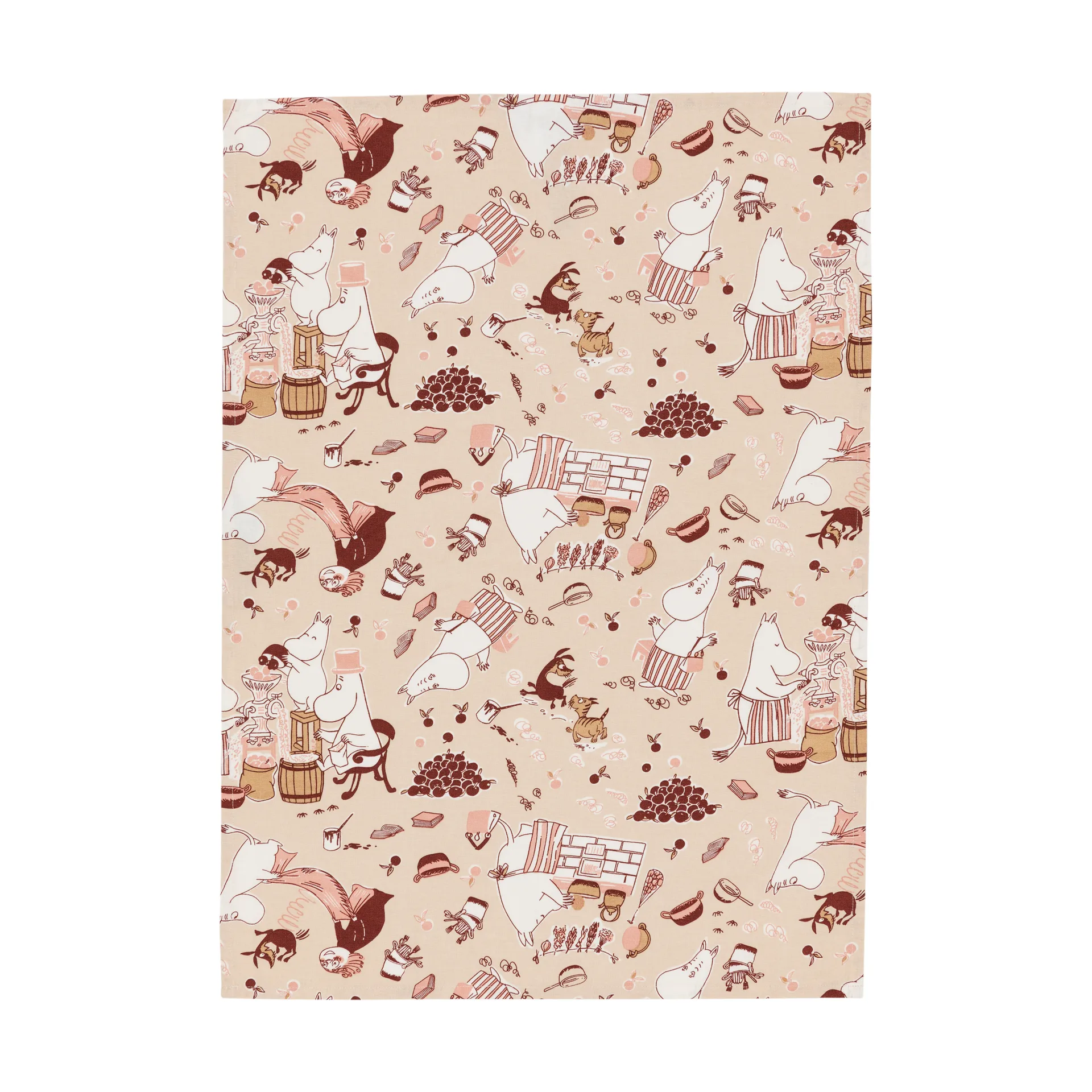 Moomin kitchen towel 50x70 cm 2 pieces, Homely joy Moomin Arabia
